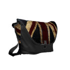 Grunge Union Jack messenger bag
