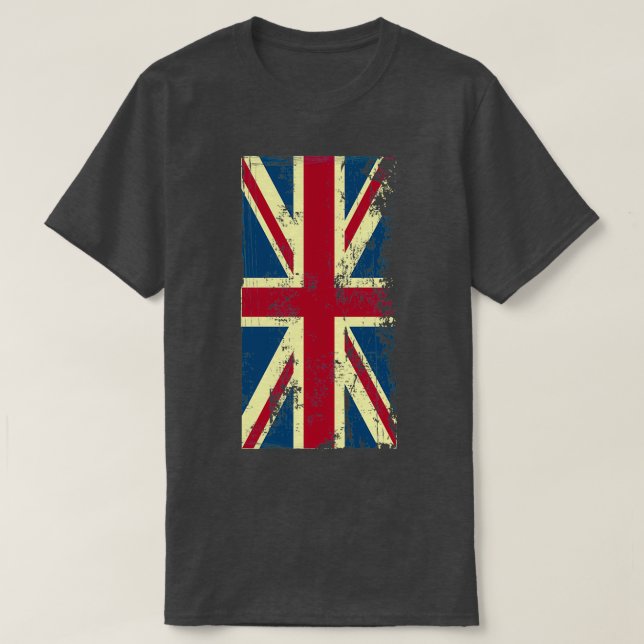 Grunge Union Jack T-Shirt (Design Front)
