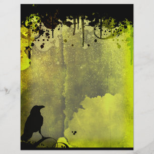 Grunge Urban Crow