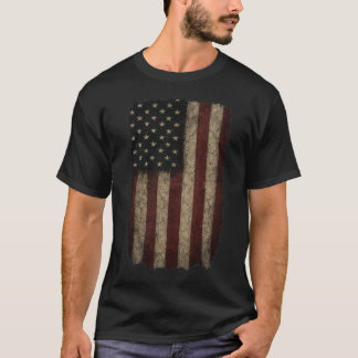 Grunge US Flag T-Shirt