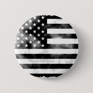 Grunge USA 6 Cm Round Badge