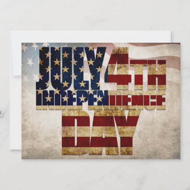 Grunge USA July 4th Independence Graphic (Front)