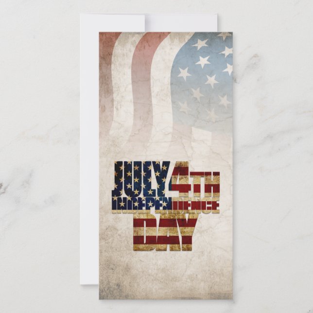 Grunge USA July 4th Independence Graphic (Front)