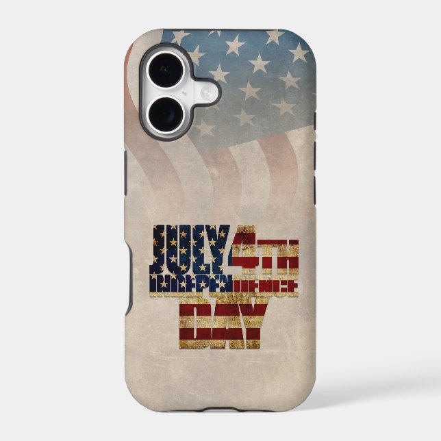 Grunge USA July 4th Independence Graphic (Back)