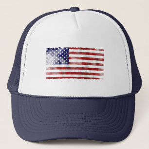 Grunge Usa Trucker Hat