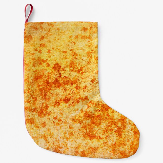 Grunge wall, highly detailed textured background.  small christmas stocking (Front)