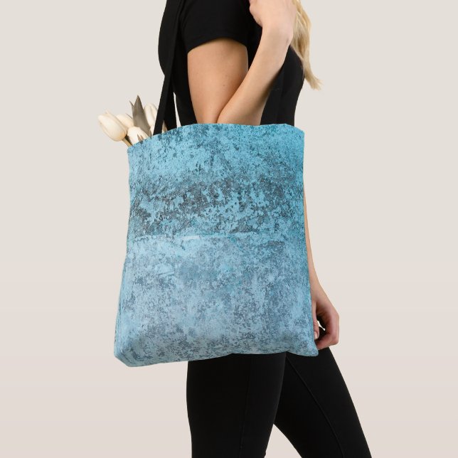 Grunge wall texture tote bag (Close Up)