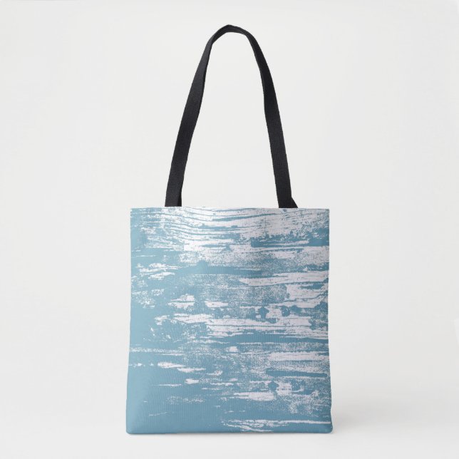 Grunge, Washed out, Blue,Cool Tote Bag (Front)
