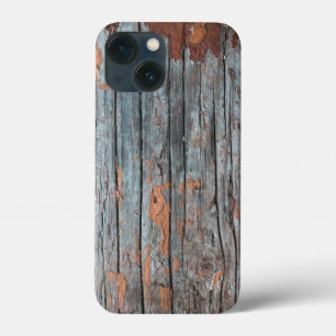 Grunge wooden texture iPhone 13 mini case