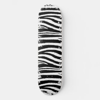 Grunge Zebra Skateboard