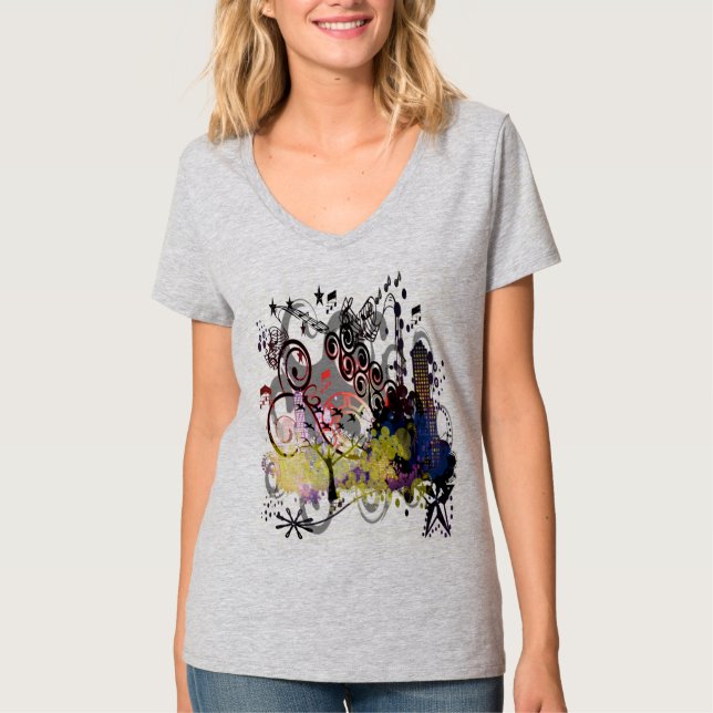 Grunged City T-Shirt (Front)