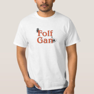 GrungeSpoonerism Tee Shirt Golf Fan