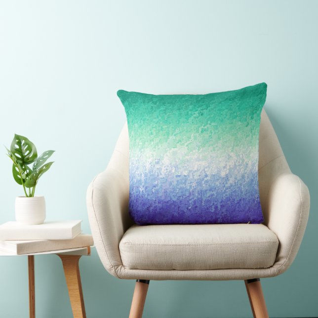 Grungy Abstract MLM Men Loving Men Pride Flag Cushion (Chair)