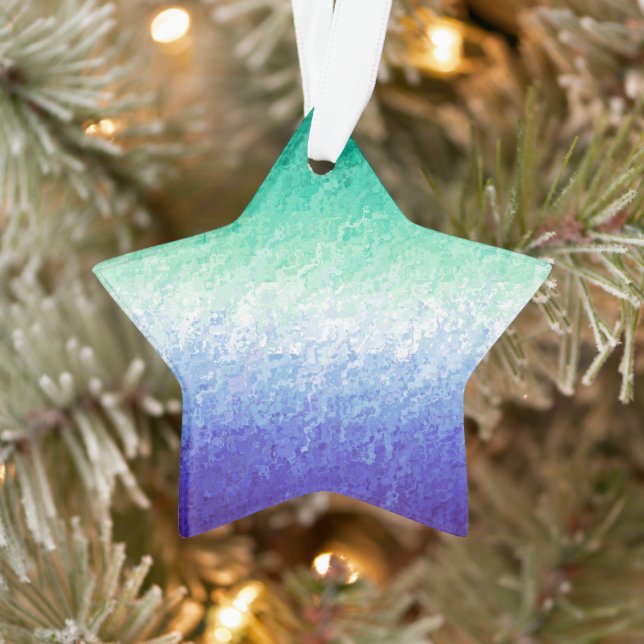 Grungy Abstract MLM Men Loving Men Pride Flag Ornament (Tree)