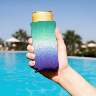 Grungy Abstract MLM Men Loving Men Pride Flag Seltzer Can Cooler