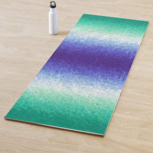 Grungy Abstract MLM Men Loving Men Pride Flag Yoga Mat