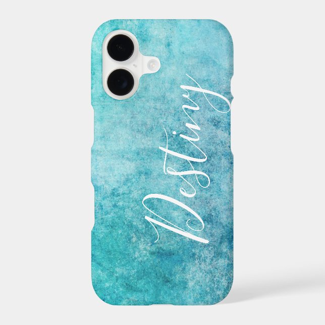 Grungy Blue Texture (Back)
