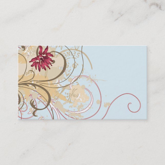 Grungy Business Card (Front)