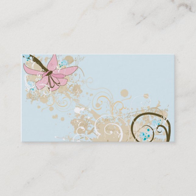 Grungy Business Card (Front)