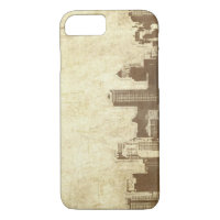 Grungy city background