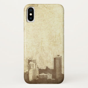 Grungy city background Case-Mate iPhone case