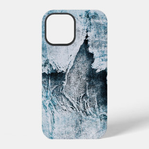 grungy denim iPhone 12 case