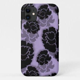 Grungy Floral Decadence BT iPhone 5 Case, Lilac Case-Mate iPhone Case