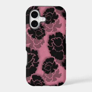Grungy Floral Decadence BT iPhone 5 Case, Pink