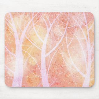 Grungy forest mousepad