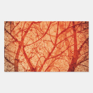 grungy forest sticker