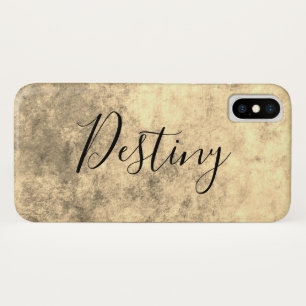 Grungy Gold Texture Case-Mate iPhone Case