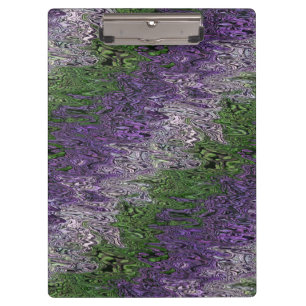 Grungy Groovy Funky Trippy Genderqueer Pride Clipboard