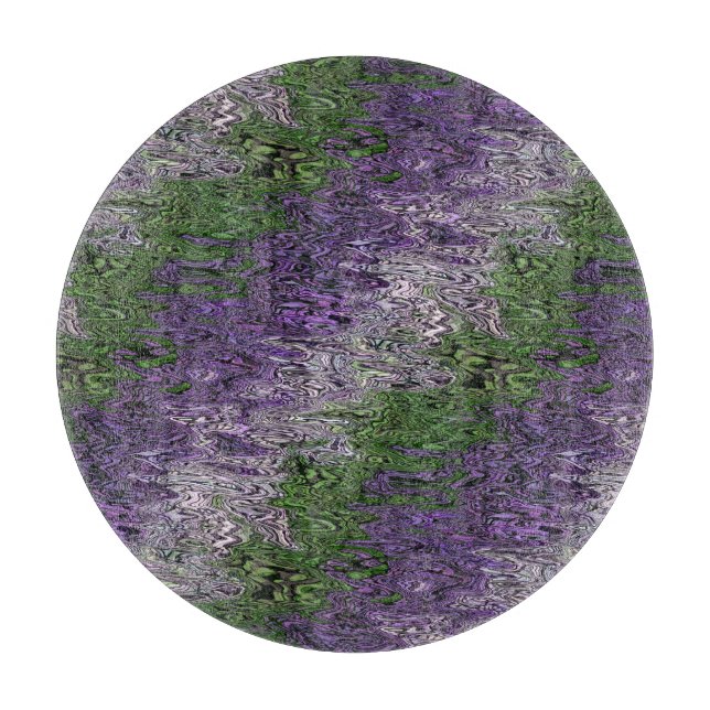 Grungy Groovy Funky Trippy Genderqueer Pride Cutting Board (Front)