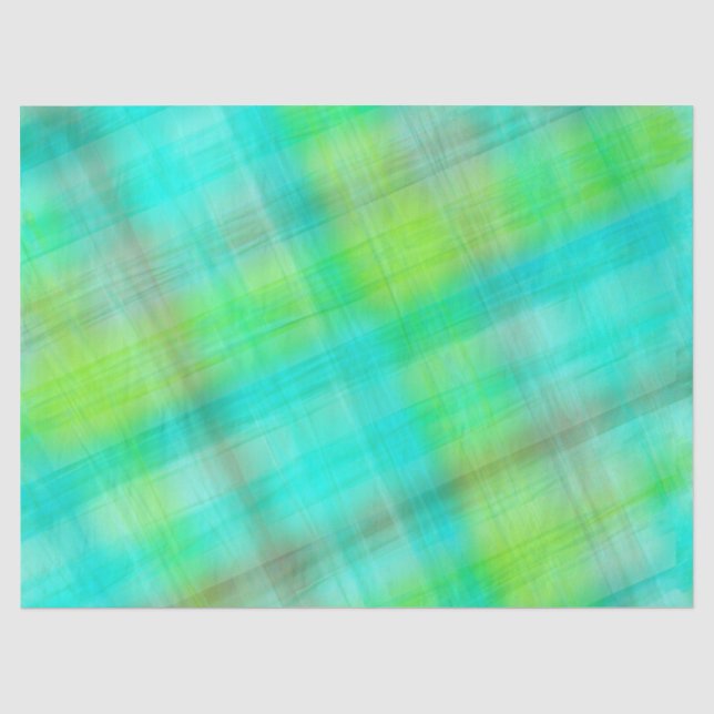 Grungy-Painted-Plaid-2- Tissue Paper (Front)