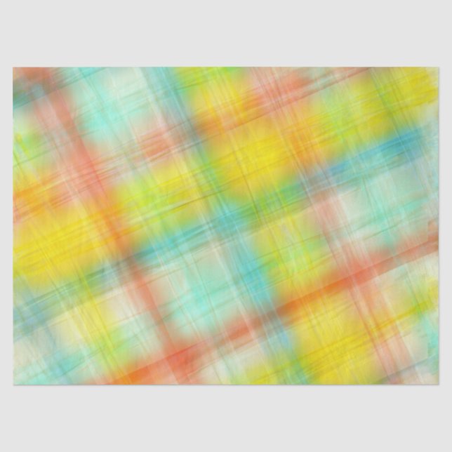 Grungy-Painted-Plaid-6- Tissue Paper (Front)