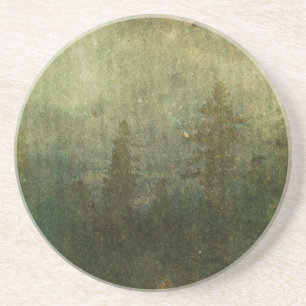 Grungy Pine Forest Coaster