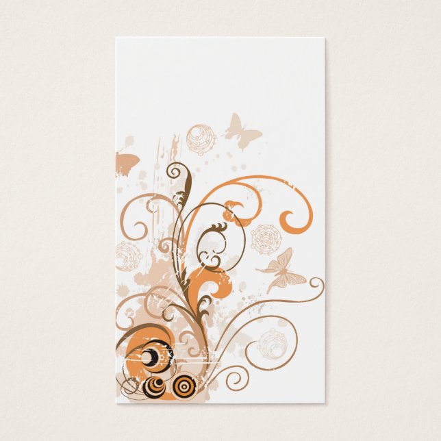 Grungy Profile Card (Front)