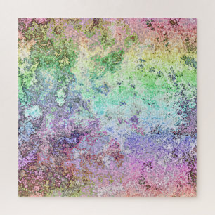 Grungy Rainbow Jigsaw Puzzle