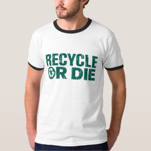 grungy recycle Tshirt
