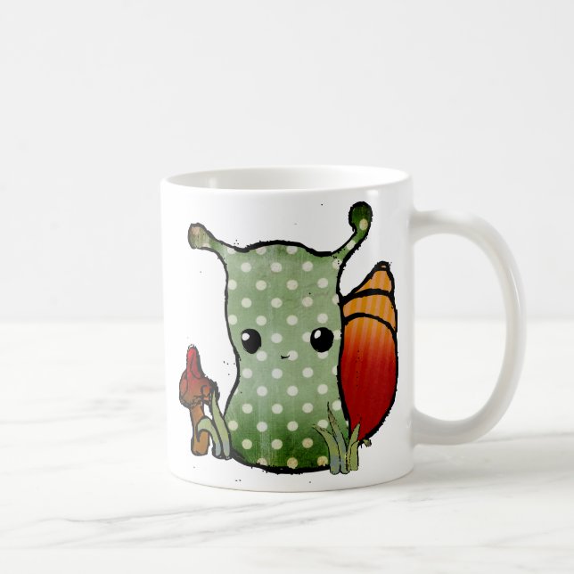 Grungy Snail Mug (Right)