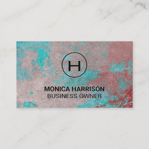 Grungy Texture Background Business Card