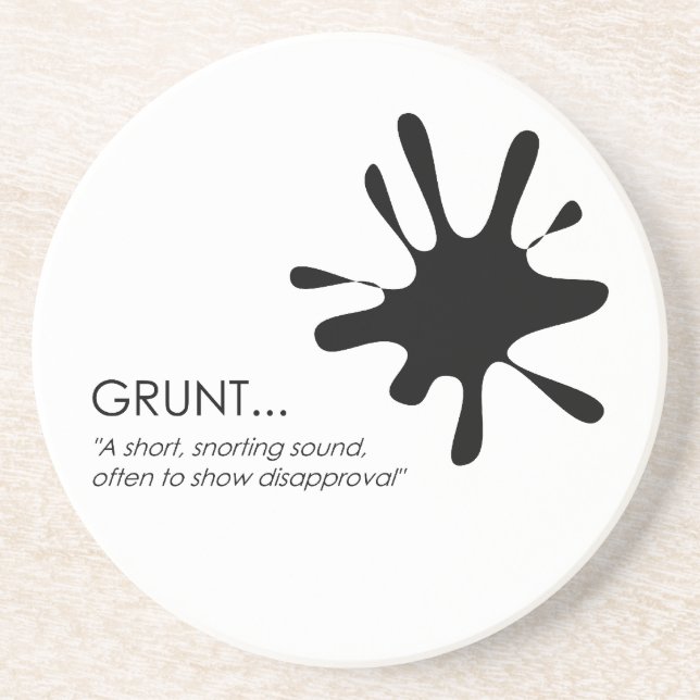 Grunt Coaster (Front)