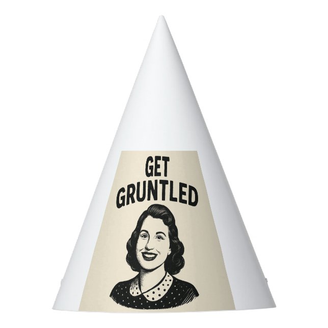 Gruntled Party Hat (Front)