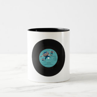 Grüntyers artwork new single, “Whalesong" Two-Tone Coffee Mug