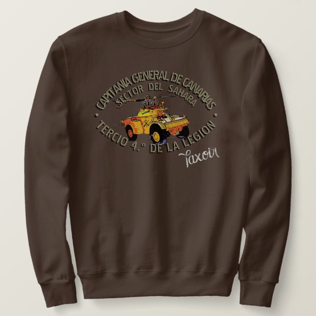  Grupos Ligeros Saharianos Sweatshirt (Design Front)