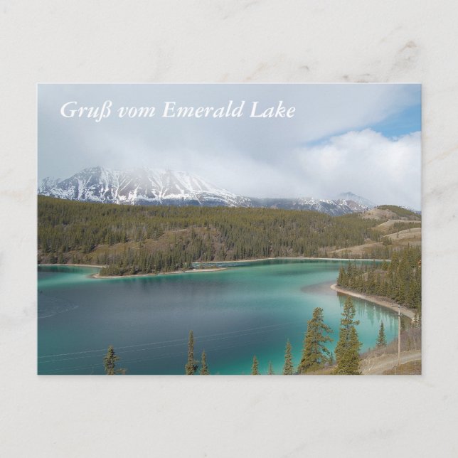 Gruß vom Emerald Lake Postcard (Front)