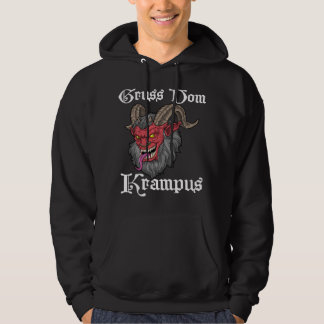 Gruss Vom Krampus Germanic Christmas Demon Merry K Hoodie