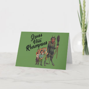 GRUSS VOM KRAMPUS HOLIDAY CARD
