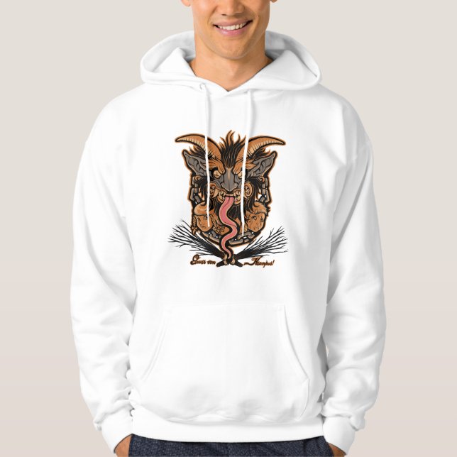 Gruss Vom Krampus Hoodie (Front)