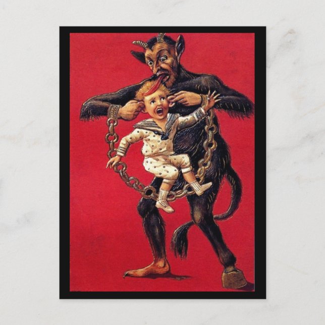 Gruss Vom Krampus Postcard (Front)